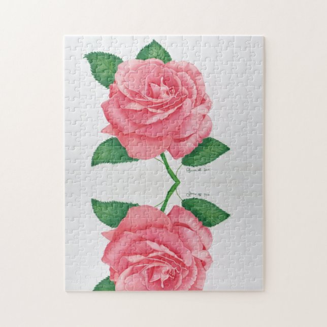 Pink Passion Puzzle (Vertical)