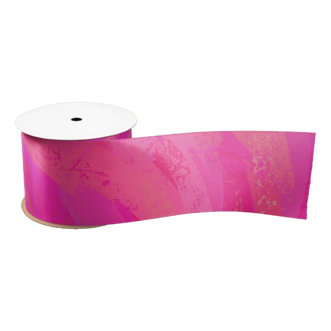 Pink Passion Satin Ribbon (Spool)