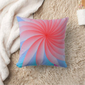 Pink Passion Throw Pillow (Blanket)