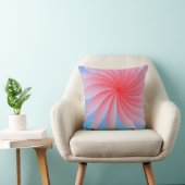 Pink Passion Throw Pillow (Chair)