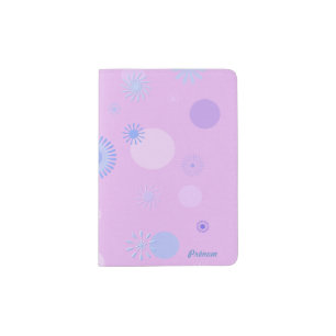 Pink Passport Holder with "Star" design