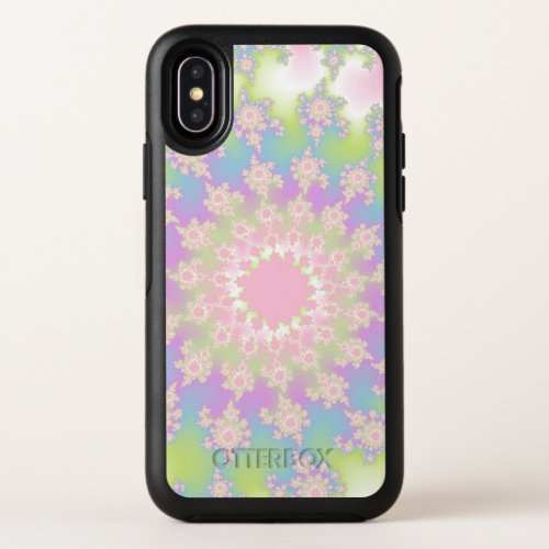 Pink Pastel Eye OtterBox Symmetry iPhone X Case