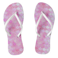 Pink Pastel & Gold Shimmer Mermaid Scale Pattern