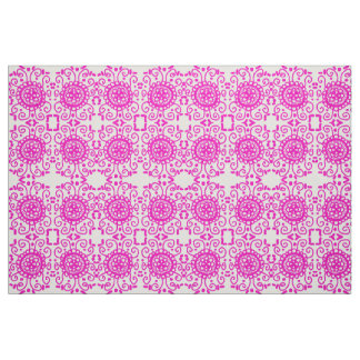 pink pattern fabric