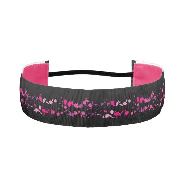 Pink Pattern Headband (Front)