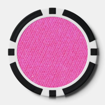 Pink Pattern Mf Poker Chips by jm_vectorgraphics at Zazzle