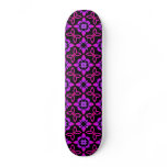Pink Pattern Skateboard