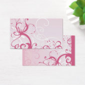 Pink patterns Profile Card (Desk)