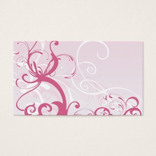 Pink patterns Profile Card (Front)