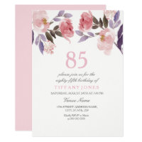 85Th Birthday Invitation Wording 7