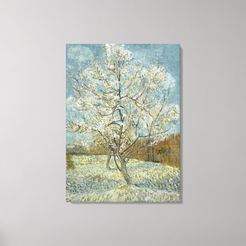 Pink Peach Tree by Vincent Van Gogh Canvas Print