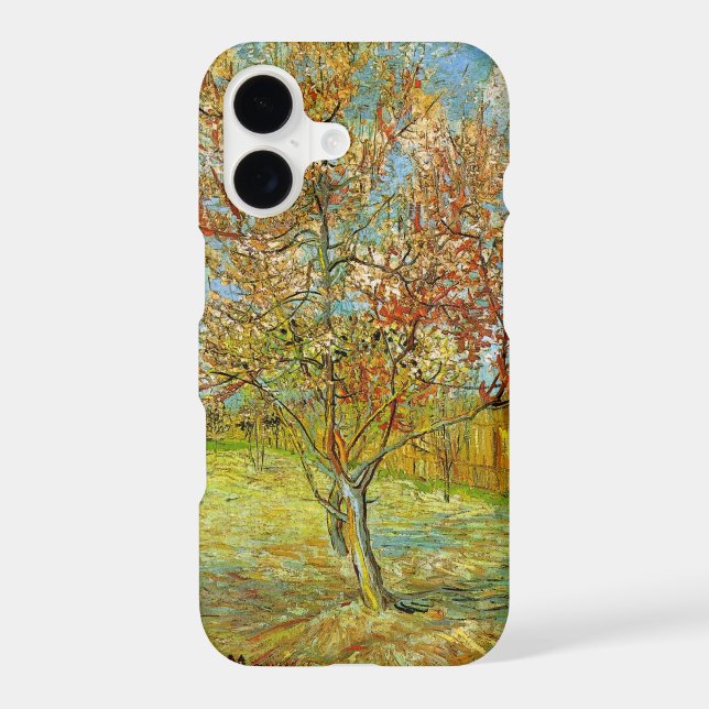 Pink Peach Tree in Blossom by Vincent van Gogh Case-Mate iPhone Case (Back)