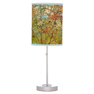 Pink Peach Tree in Blossom by Vincent van Gogh Table Lamp