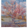 Pink Peach Tree Van Gogh Art Painting Shower Curtain