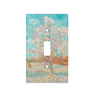 Pink Peach Tree, Vincent van Gogh Light Switch Cover