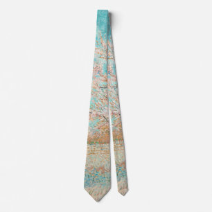 Pink Peach Tree, Vincent van Gogh Neck Tie