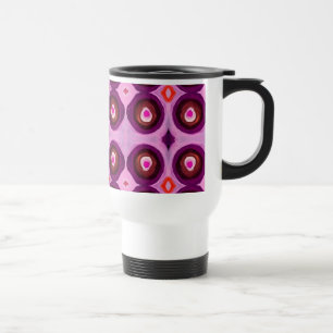 Pink Peacock Travel Mug
