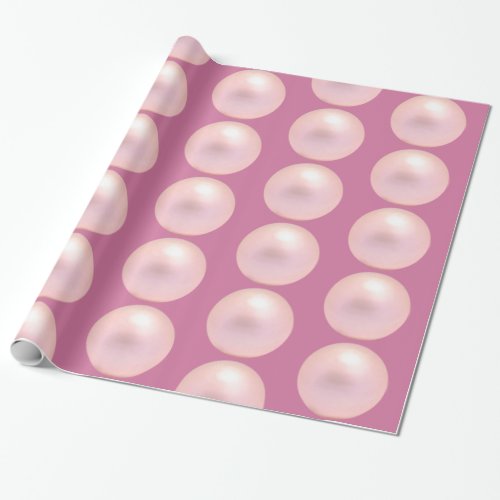 Pink Pearl Wrapping Paper