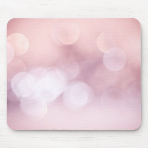 Pink Pearlescent Look Rose Gold Abstract  Mouse Pad