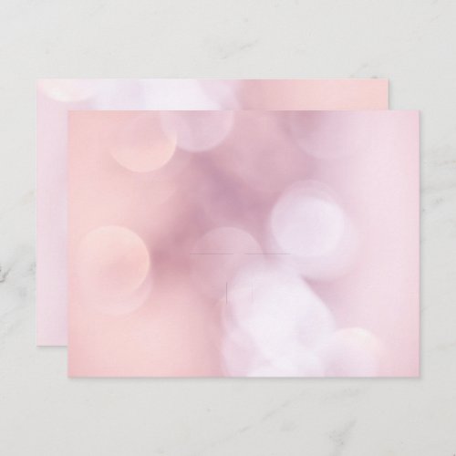Pink Pearlescent Look Rose Gold Abstract  Postcard