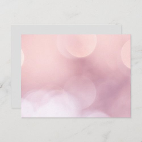 Pink Pearlescent Look Rose Gold Abstract  Postcard