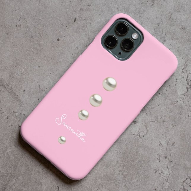 pink Pearls Case-Mate iPhone Case (Creator Uploaded)