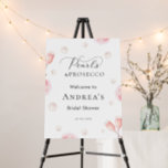 Pink Pearls & Prosecco Bridal Shower Welcome Sign<br><div class="desc">Welcome your guests to your bridal shower with this elegant,  classy welcome sign foam board,  featuring custom text,  pearls & prosecco. Easily add your details by clicking on the "personalize" option.</div>