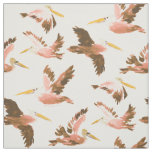 PINK PELICAN PARTY FABRIC
