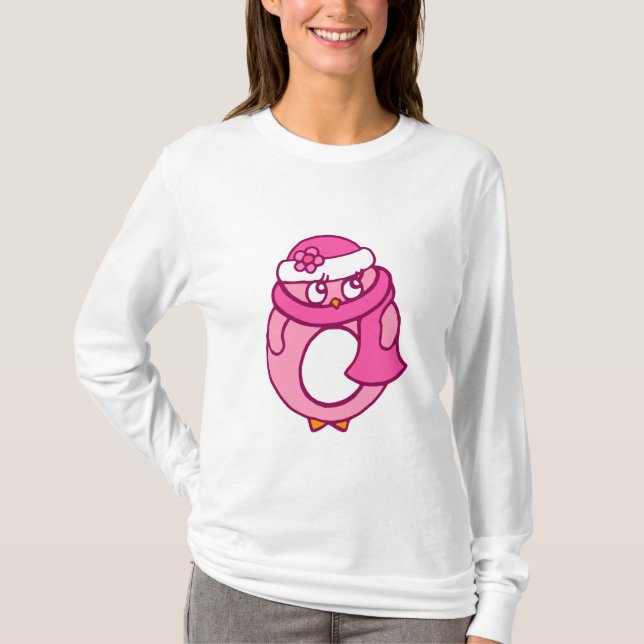 Pink Penguin T-Shirt (Front)