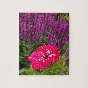 Pink Pentunia Jigsaw Puzzle