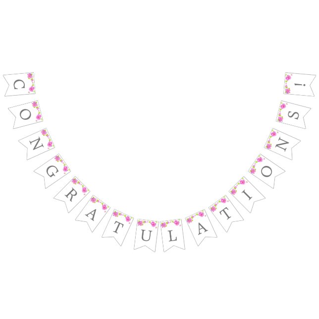 Pink Peonies Customizable All Occasion Banner (All)