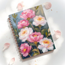 Pink Peonies Flower Bouquet Painting