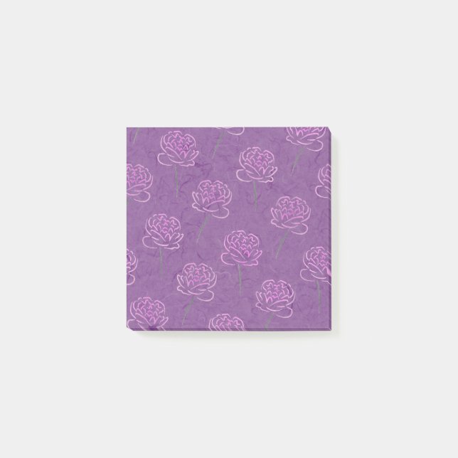 pink peonies - Notes pad (Front)