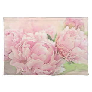 Pink Peonies Placemat
