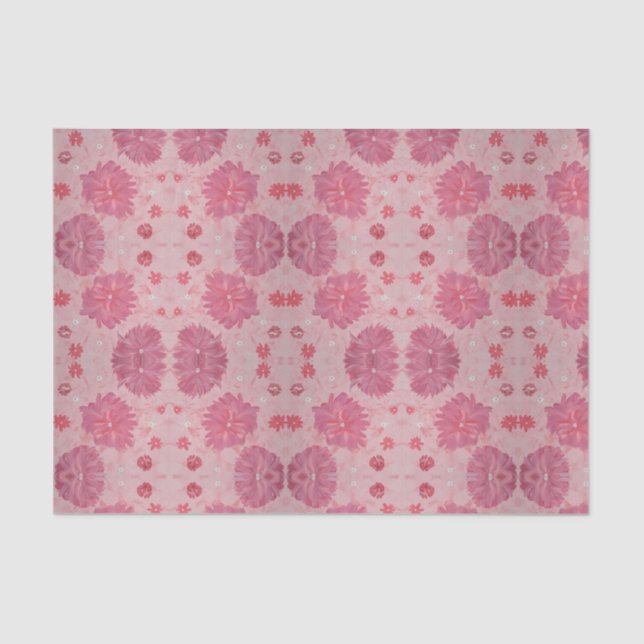 Pink Peonies Tissue Paper (Front)