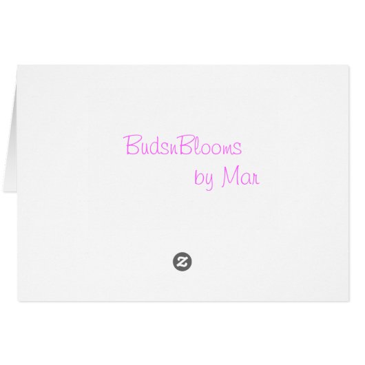 Pink Peony and buds (Back Horizontal)