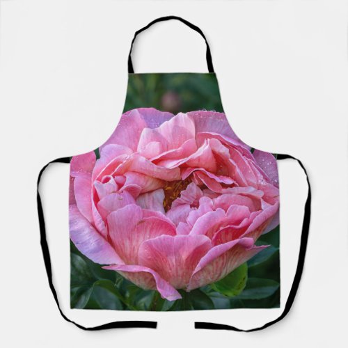 Pink Peony Apron