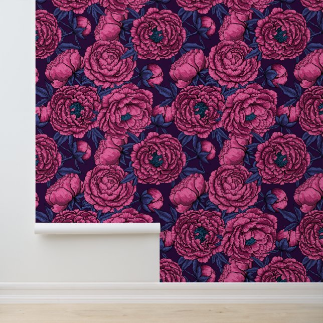 Pink peony bouquet wallpaper  (Application)