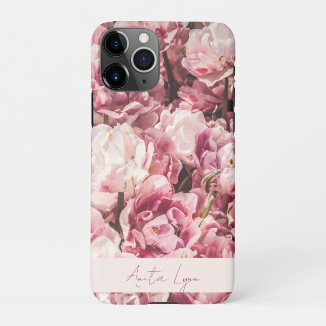 Pink Peony Case-Mate iPhone Case (Back)