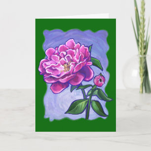 Pink Peony Customizable Happy Mother' Day Card