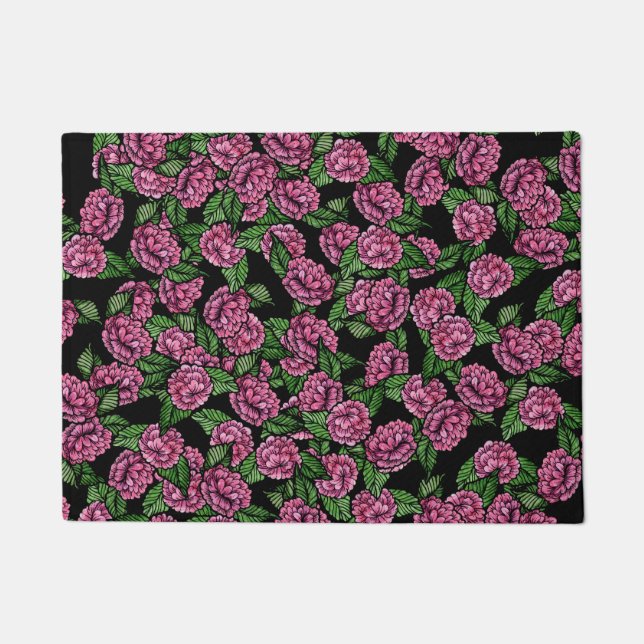 Pink Peony                                         Doormat (Front)