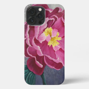 Pink Peony Fine Art iPhone 13 Pro Max Case