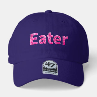 Pink Peony Floral Eater 47 Brand Hat