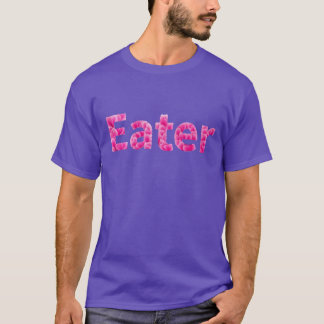 Pink Peony Floral Eater T-Shirt