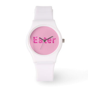 Pink Peony Floral Eater Watch