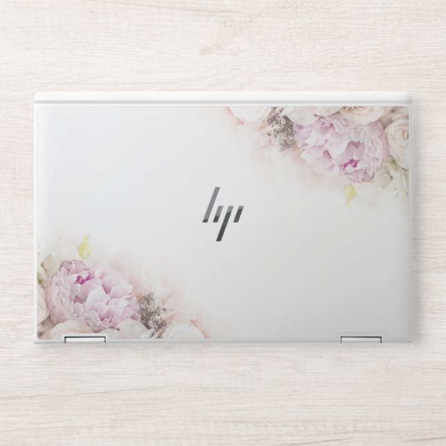 Pink Peony Flower,HP EliteBook X360 1030 G3/G4 HP Laptop Skin (Front)