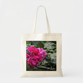 Pink Peony Flower Tote bag
