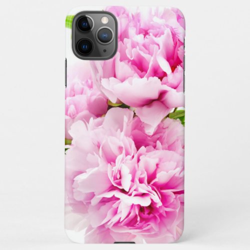 Pink Peony iPhone 11Pro Max Case