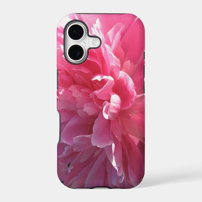 Pink Peony Iphone Case (Back)