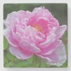 "PINK PEONY" MARBLE COASTER